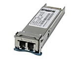 Cisco Multirate - XFP transceiver module - SONET/SDH, 10GbE - 10GBase-LR, 10GBase-LW - LC single-mode - up to 6.2 miles - OC-192/STM-64 - 1310 nm - 1 thumbnail image
