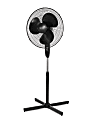Black+Decker Pedestal Fan, 52”H x 27-5/8”W x 27-5/8”D, Black 1 thumbnail image