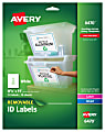 Avery® Removable Full-Sheet Labels, 6470, 8 1/2" x 11", White, Pack Of 10