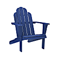 Linon Troy Adirondack Outdoor Chair, Blue 1 thumbnail image