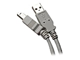 Professional Cable - USB cable - USB Type B (M) to USB (M) - 15 ft - gray 1 thumbnail image