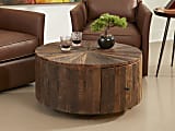 Coast to Coast Wyldwood 31" Width Farmhouse Cocktail Table with 1 Drawer, Brown