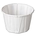 Genpak® Squat Paper Portion Cups, 2 Oz, White, 250 Cups Per Bag, Carton Of 20 Bags 1 thumbnail image