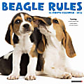 2025 Willow Creek Press Animals Wall Calendar, 12" x 12", Beagle Rules, January To December, 41659 1 thumbnail image