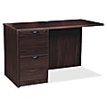 Lorell® Prominence 2.0 48"W Left Desk Return, Espresso