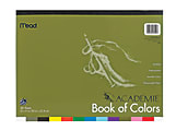 Mead® Academie® Book Of Colors, 9" x 12", Assorted Colors, Pack Of 48 Sheets