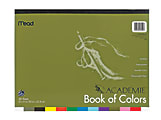 Mead® Academie® Book Of Colors, 9" x 12", Assorted Colors, Pack Of 48 Sheets 1 thumbnail image