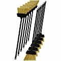 Genuine Joe 32" Plastic Lobby Broom - 32" Handle Length - Plastic Handle - 12 / Carton - Black 1 thumbnail image