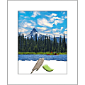 Amanti Art Picture Frame, 15" x 18", Matted For 11" x 14", Wedge White 1 thumbnail image