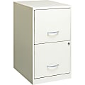 LYS NuSparc 18" 2 drawer File Cabinet, White, 1 Each 1 thumbnail image