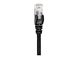 Intellinet - Patch cable - RJ-45 (M) to RJ-45 (M) - 98 ft - UTP - CAT 5e - molded, snagless - black 1 thumbnail image