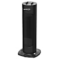 Brentwood® H-C1618 1,500-Watt-Max Portable Oscillating Ceramic Tower Electric Space Heater, Black 1 thumbnail image