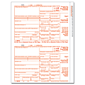 ComplyRight 1099-B Inkjet/Laser Tax Forms For 2017, Federal Copy A, 8 1/2" x 11", Pack Of 50