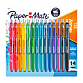 Paper Mate® InkJoy Retractable Gel Pens, Fine Point, 0.5 mm, Assorted Colors, Pack Of 14 Pens
