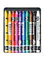 Caran d'Ache Neocolor II Aquarelle Water-Soluble Wax Pastels, Set Of 10 Pastels