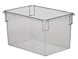 Cambro Camwear Food Boxes, 15"H x 18"W x 26"D, Clear, Set Of 3 Boxes