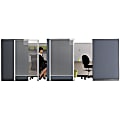 Quartet® Premium Workstation Privacy Screen, 38" x 65", Transparent 1 thumbnail image