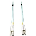Eaton Tripp Lite Series 10Gb Duplex Multimode 50/125 OM3 LSZH Fiber Patch Cable, (LC/LC) - Aqua, 30M (100 ft.) - N82030M 1 thumbnail image