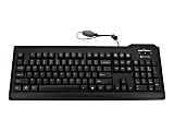 Seal Shield Silver Seal Medical Grade - Keyboard - washable - USB - AZERTY - French - black 1 thumbnail image