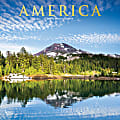Brown Trout Monthly Regional Wall Calendar, 24" x 12", America, January to December 2022, 9781975438357 1 thumbnail image