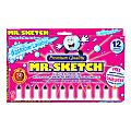 Sanford® Mr. Sketch® Watercolor Markers, Assorted Colors, Set Of 12