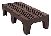 Cambro Vented Dunnage Rack, 12"H x 21"W x 48"D, Dark Brown 1 thumbnail image