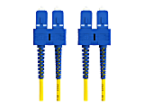 Belkin - Patch cable - SC/PC single-mode (M) to SC/PC single-mode (M) - 10 m - fiber optic - 8.3 / 125 micron - OS1 - yellow