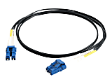 C2G 5m LC-LC 9/125 Duplex Single Mode OS2 Fiber Cable - Black - 16ft - Patch cable - LC single-mode (M) to LC single-mode (M) - 5 m - fiber optic - duplex - 9 / 125 micron - OS2 - black