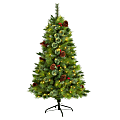 Nearly Natural Montana Mixed Pine Artificial Christmas Tree, 5’ 1 thumbnail image
