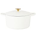 Crock-Pot Artisan 7-Quart Enameled Cast Iron Round Dutch Oven With Lid, Linen 1 thumbnail image