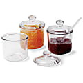 Cambro Camwear Condiment Jar, 8 Oz, Clear