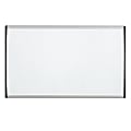 Quartet® ARC™ Magnetic Dry-Erase Cubicle Whiteboard, 14" x 24", Aluminum Frame With Silver Finish