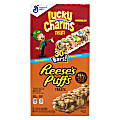 General Mills Lucky Charms And Reese's Puffs Cereal Bar Treats, 0.85 Oz, Box Of 30 Bars 1 thumbnail image