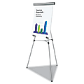 MasterVision® Flex Lightweight Telescoping 3-Leg Display Easel, 34" To 63" High, Aluminum, Silver 1 thumbnail image