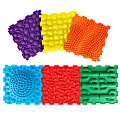 Kore Design Locking Sensory Tactile Tiles, Assorted Colors, 11.8" x 11.8" x 0.6", Set Of 6 1 thumbnail image
