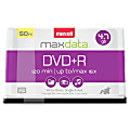 Maxell® DVD+R Recordable Media Spindle, 4.7GB/120 Minutes, Pack Of 50 1 thumbnail image