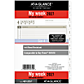 AT-A-GLANCE® 2027 Weekly Monthly Planner Refill, Loose-Leaf, Desk Size, 5 1/2" x 8 1/2" 1 thumbnail image