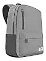 Solo Bags Recover Recycled Backpack With 15.6" Laptop Pocket, 51% Recycled, Gray
