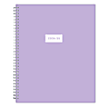 2024-2025 Blue Sky Weekly/Monthly Planning Calendar, 8-1/2" x 11", July To June, Waverly/Solid Purple, 146933 1 thumbnail image