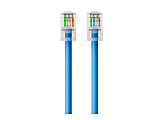 Belkin High Performance - Patch cable - RJ-45 (M) to RJ-45 (M) - 6.1 m - UTP - CAT 6 - stranded - blue 1 thumbnail image