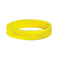 The Master Teacher® Be Collection Wristband, Amazing, Yellow