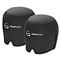 AllSett Health® Cold Gel Ice Head Wrap Hats For Headache And Migraine Relief, 9-1/16” x 5-9/16”, Black, Pack Of 2 Wrap Hats 1 thumbnail image