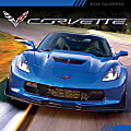 2024 TF Publishing Sports Monthly Wall Calendar, 12” x 12”, Corvettes, January To December