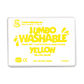 Ready 2 Learn Jumbo Washable Unscented Stamp Pads, 6 1/4" x 4", Yellow, Pack Of 2