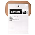 Sanitaire BV-2 Premium Paper Vacuum Bags, 6-Quart, White, Pack Of 5 Bags