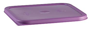 Cambro Seal Covers For 6-8 Qt Camwear CamSquare Containers, Allergen-Free Purple, Pack Of 6 Covers 1 thumbnail image