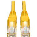 Eaton Tripp Lite Series Cat5e 350 MHz Snagless Molded (UTP) Ethernet Cable (RJ45 M/M), PoE - Yellow, 10 ft. (3.05 m) - N001010YW 1 thumbnail image