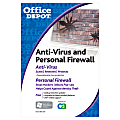 Office Depot® Brand Anti-Virus & Personal Firewall, Traditional Disc