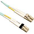 Tripp Lite 1M 10Gb Duplex Multimode 50/125 OM3 LSZH Fiber Optic Patch Cable LC/LC Aqua 3' 3ft 1 Meter - LSZH Fiber Patch Cable (Mini-LC / LC) - Aqua, 1M (3-ft.)"