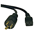 Tripp Lite 6ft Power Cord Extension Cable L6-20P to C19 Heavy Duty 20A 12AWG 6' - 20A, 12AWG (IEC-320-C19 to NEMA L6-20P) 6-ft." 1 thumbnail image